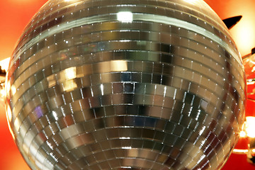 Image showing Rotating disco ball