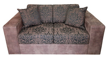 Image showing Sofa isolated