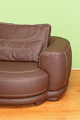 Image showing Leather sofa