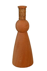 Image showing Terracotta vase