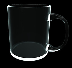 Image showing glass mug