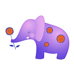 Image showing elephant for congratulations