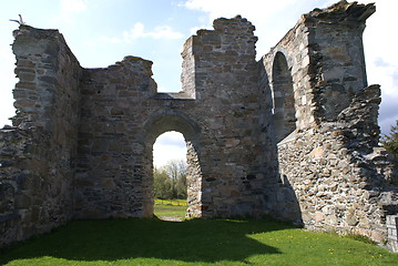 Image showing kloster ruiner