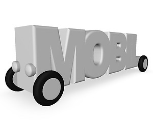 Image showing mobil