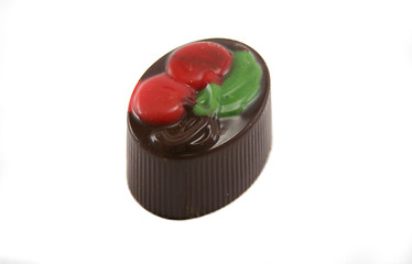 Image showing Handmade Cherry Chocolate