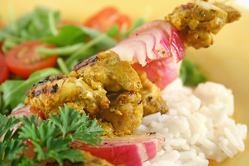 Image showing Chicken Tandoori Skewers 3