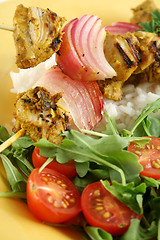 Image showing Chicken Tandoori Skewers 4