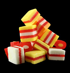 Image showing Stack Of Fruit Candies