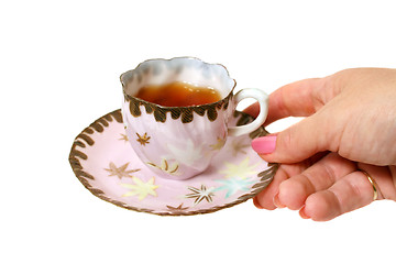 Image showing Tea Cup In Hand