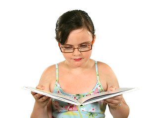 Image showing Child Reading Book