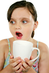 Image showing Child With Coffee Mug 1