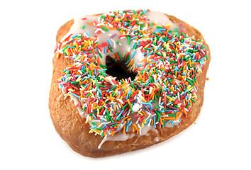 Image showing Hundreds And Thousands Doughnut 3