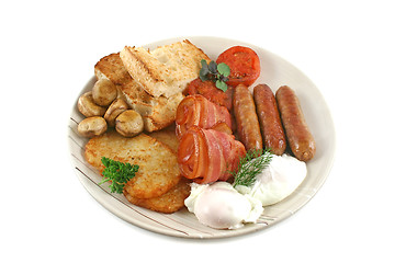 Image showing Ploughmans Breakfast