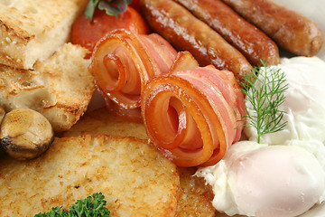 Image showing Very Big Mixed Grill Breakfast