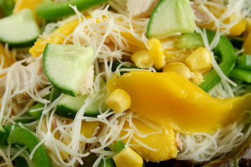 Image showing Mango And Chicken Salad