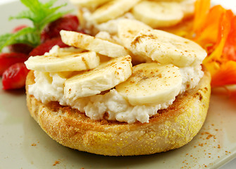 Image showing Banana And Ricotta Muffins