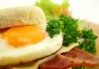 Image showing Bacon And Egg Muffin