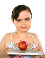 Image showing Child With Apple 2