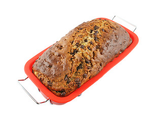 Image showing Fresh Baked Banana Cake