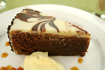 Image showing Chocolate Cake Slice