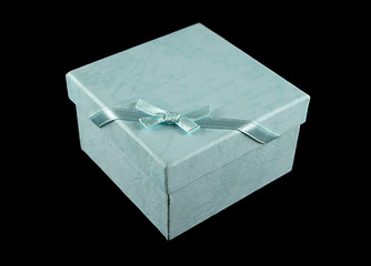 Image showing Blue Gift Box