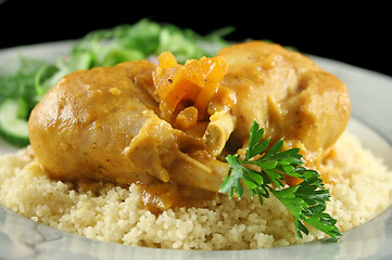 Image showing Chicken Drumsticks With Apricot