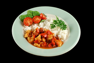 Image showing Chicken And Lentil Stew With Rice 2