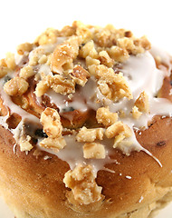 Image showing Sticky Bun With Walnuts