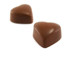 Image showing Heart Shaped Chocolates