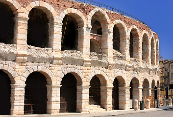 Image showing colosseum in Verona, Italy
