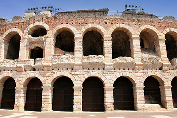 Image showing colosseum in Verona, Italy