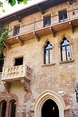 Image showing Romeo and Juliet balcony