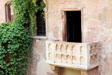 Image showing Romeo and Juliet balcony