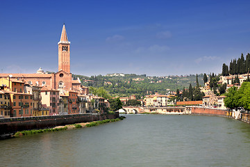 Image showing Lungadige Verona in Verona, Italy