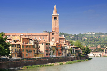 Image showing Lungadige Verona in Verona, Italy