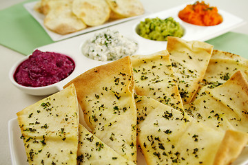 Image showing Assorted Dips