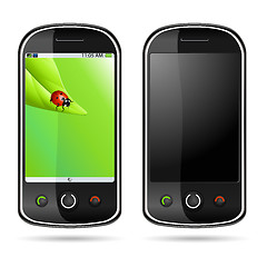 Image showing Modern mobile phone