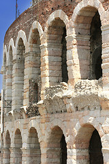 Image showing amphitheatre Arena in Verona, Italy