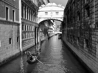 Image showing Bridge of Sighs, Venice