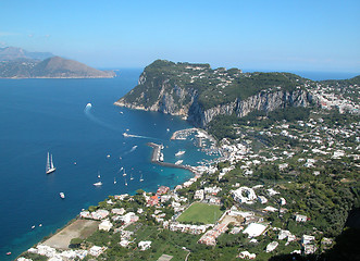 Image showing Capri Harbour