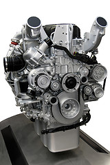 Image showing Turbo diesel engine