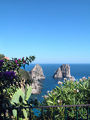 Image showing Capri Rocks, Italy