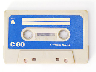 Image showing old audio tape