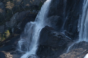 Image showing Norwegian waterfall_3_24.04.2005