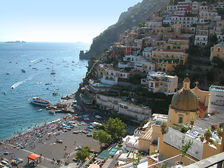 Image showing Positano view, Italy