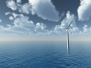 Image showing wind generator