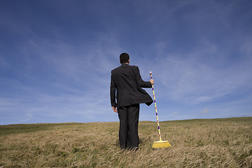 Image showing Cleaning the environment