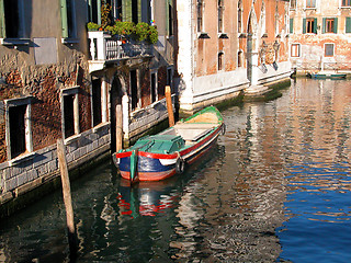 Image showing Boat Venice