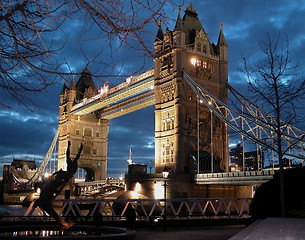 Image showing Tower Bridge London