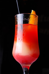 Image showing colorful cocktail